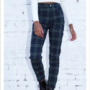 Brandy Melville Jane Checkered Pants